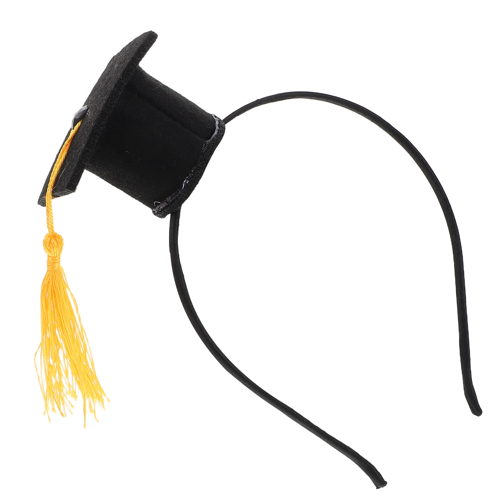 

Tassel Doctor Hat Graduate Cap Headband Nonwoven Fabric Bachelor's Graduation Party Accessories Comfortable Easy Use