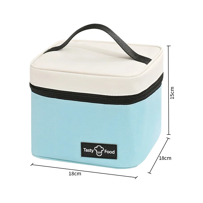 High Capacity Lunch Bag Portable Outdoor Picnic Bag Thermal Insulation Large Capacity Ice Lunch Box Ice Storage Snacks Bags