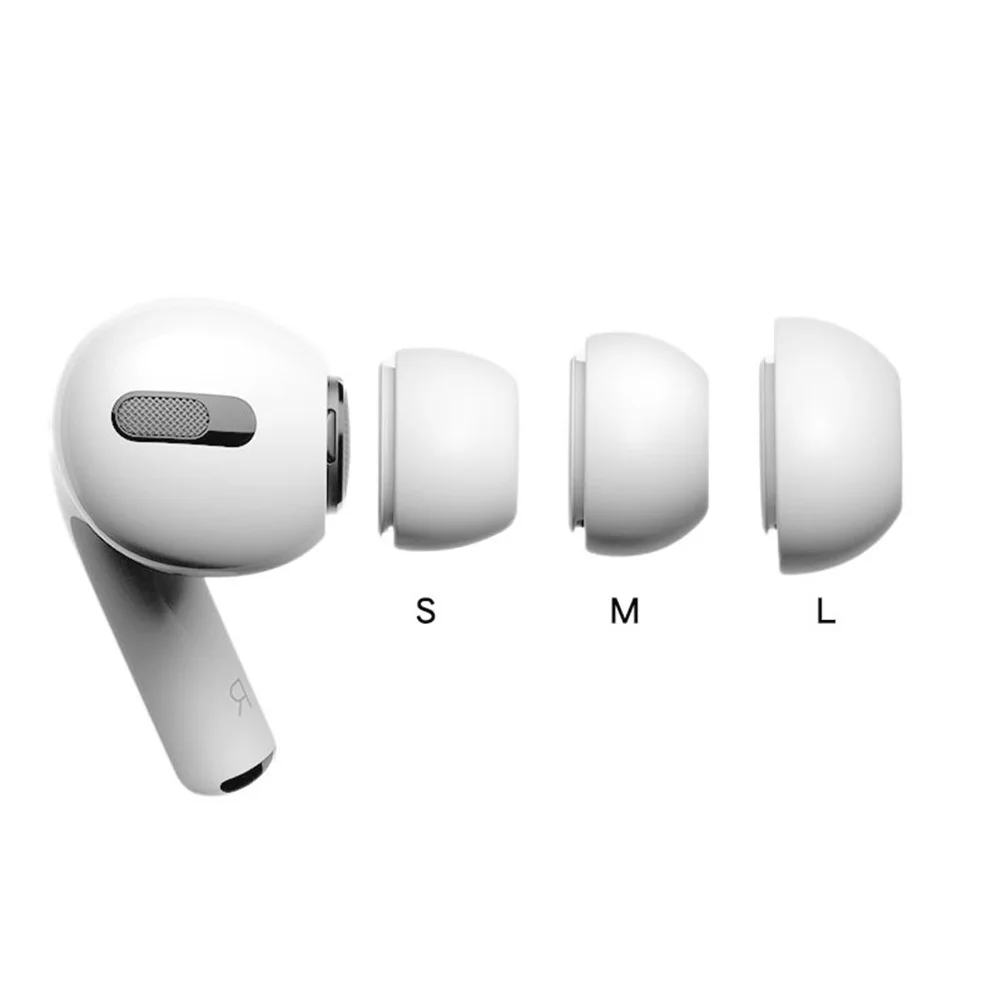 

1Pair Silicone Headphone Case Precise Design for Medium Size Keep Clean Replace Old Dirty Earplugs