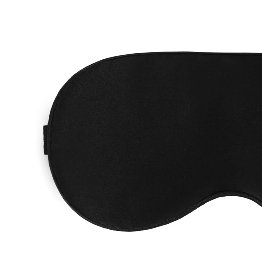 

Silk Eye Mask Sleep for Men Black Eyemask Sleeping Satin Masks Eyes Protection