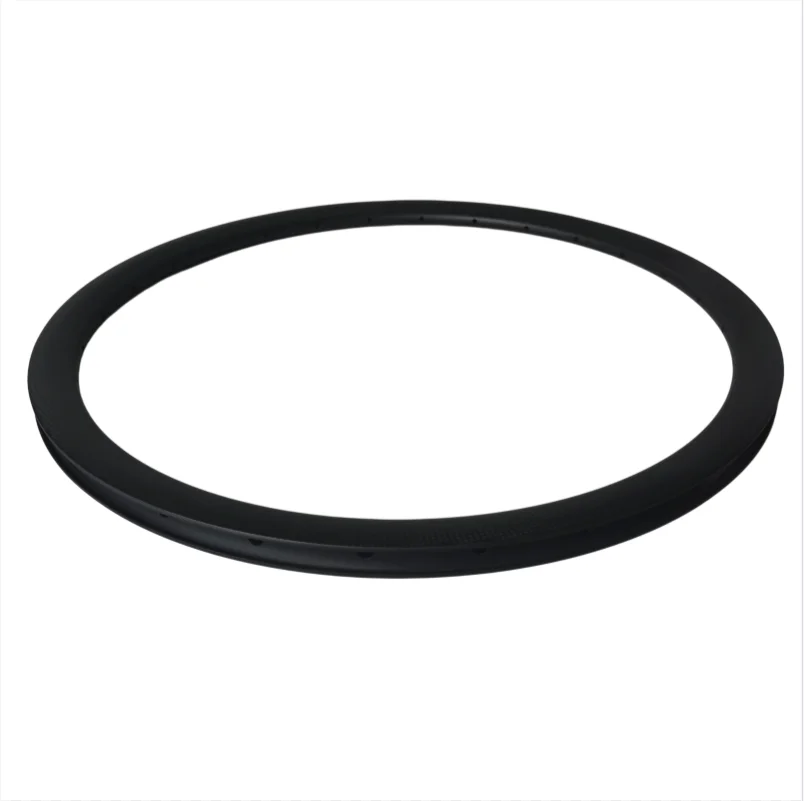 

QORA 24 Inch 520 Carbon Rim Clincher 21mm Width 30mm Depth Road Bike Rim Disc Bicycle Rim