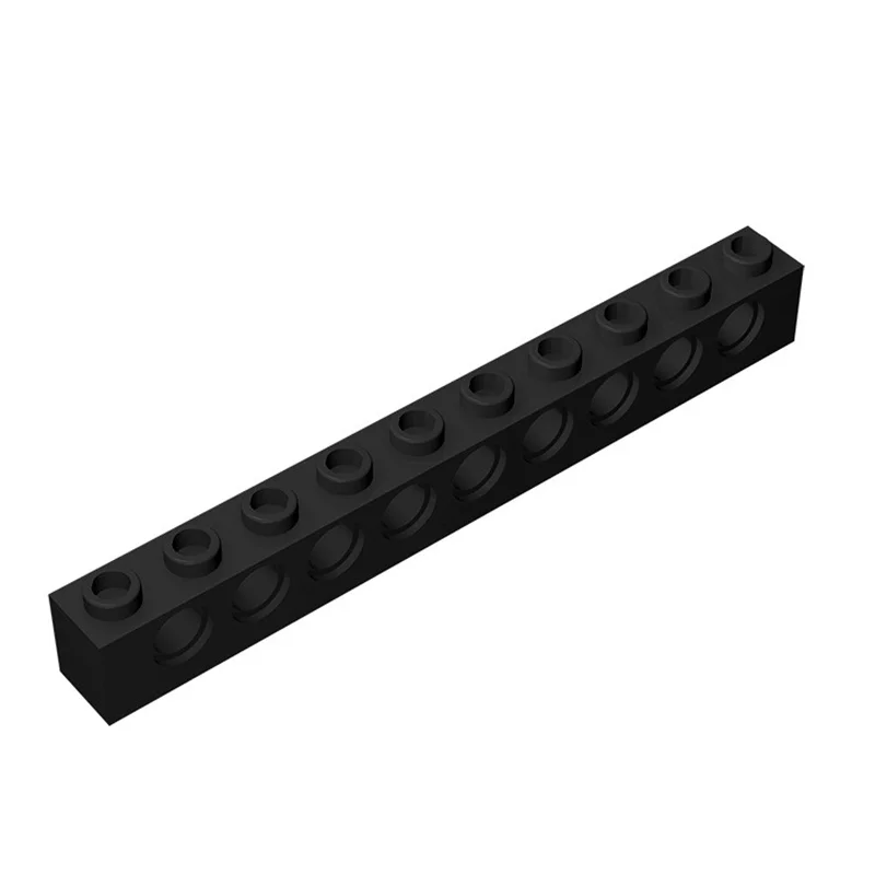 10 stks 2730 Baksteen 1x10 met Gaten Bricks Collecties Bulk Modulair GBC Speelgoed Voor Technische MOC DIY Gebouwen Blokken Compatibel