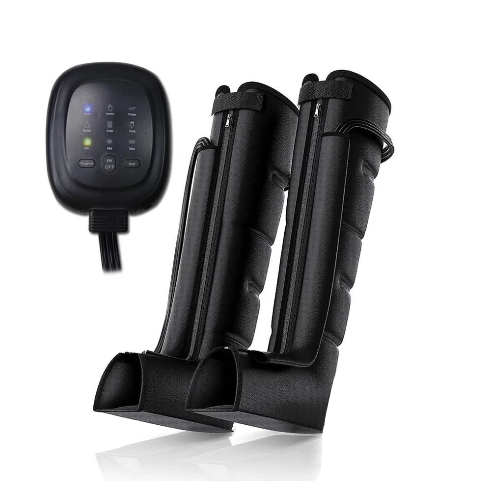 

Air Compression Leg Massager Relax Muscles Wraps Foot Ankles Calf Massage Machine Promote Blood Circulation Relieve Pain Fatigue