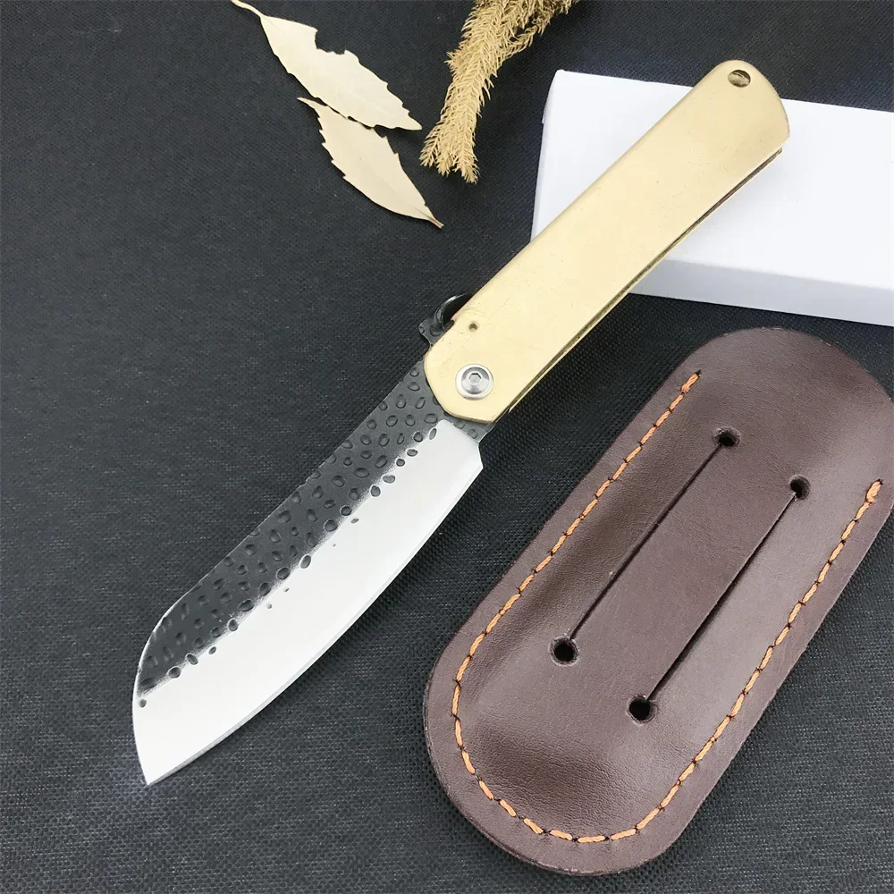 Higonokami Outdoor Camping Folding Knife 7Cr13Mov Blade Forged Steel Survival Hunting Hiking Cutting EDC Tool Fruit Knife