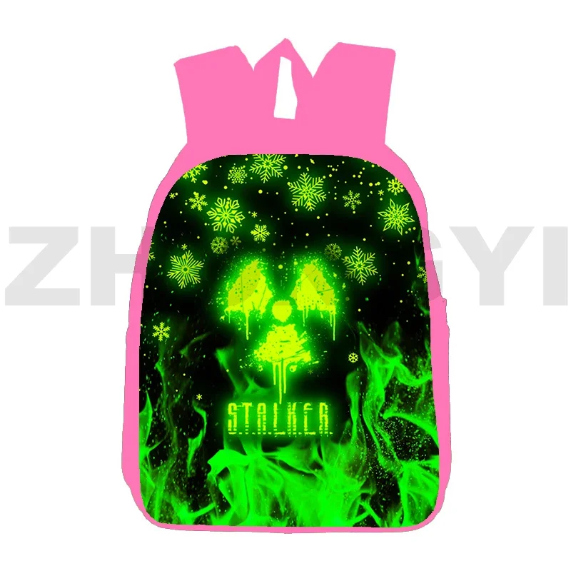 S.T.A.L.K.E.R. 2 Heart of Game Backpack Teenager 3D Anime Stalker 2 Shadow Schoolbag Cartoon 12/16 Inch Bookbag Children Mochila