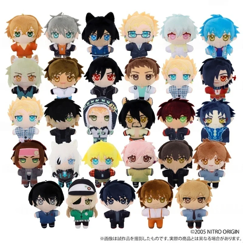 Nitro Chiral Togainu no Chi 20th Anniversary Plush Doll Keychain Nunu Doll Collectible Anime Peripheral Stuffed Toy
