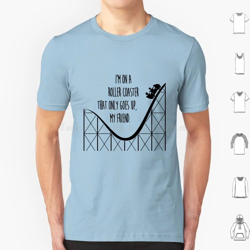 The Fault In Our Stars-Roller Coaster T Shirt 6xl Cotton Cool Tee Badcatdesigns Fault Stars Infinite Numbered Day Okay Forever