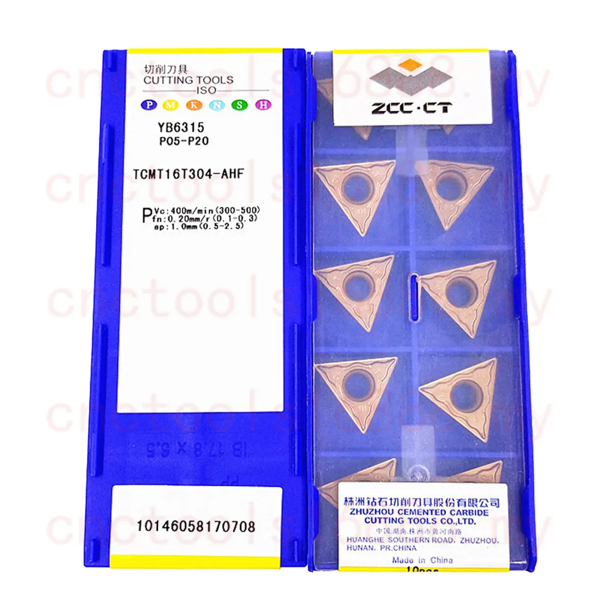 ZCCCT TCMT090204 TCMT110204 TCMT110208 TCMT16T304 TCMT16T308 YBC251 YBD152 YBC252 YBD102 YB9320 YB6315 Carbide Inserts