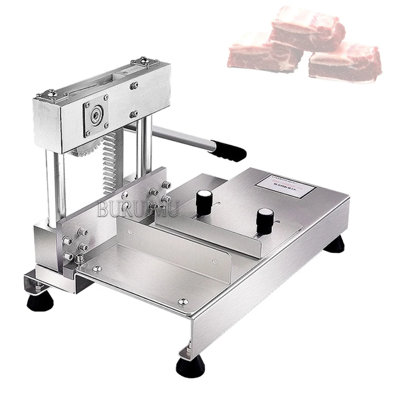 

Stainless Steel Food Slicer Household Manual Frozen Meat Slicer Beef and Mutton Roll Quickly Slice for Cooking of BBQ HotPot