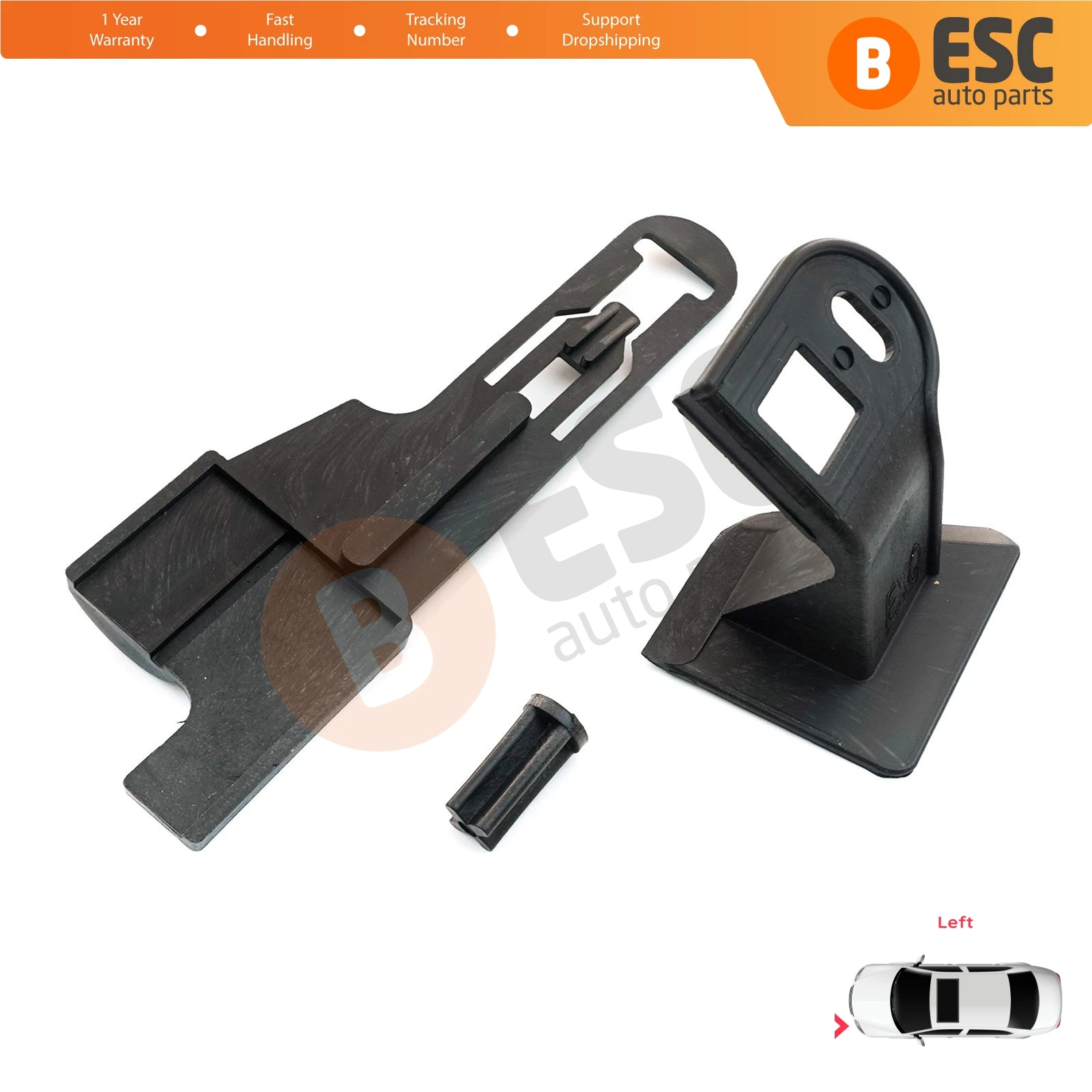 Kit de réparation de lampe de sauna EHL16 pour Renault Fluence L3 L30, support de montage, clips de languette rapide, supports de boîtier, 260607771R, 2009-2020