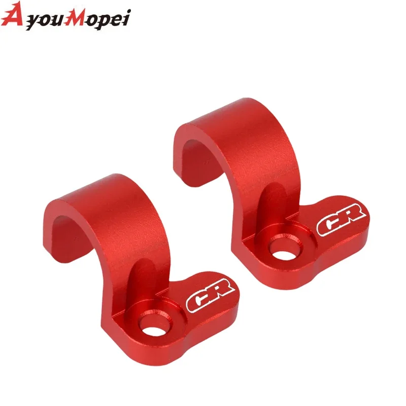 Guia de manguera de freno trasero para motocicleta HONDA CR 80R 85R CRM 125R 250R, pieza de repuesto, soporte de línea de aceite para Moto, accesorios de abrazadera de Cable
