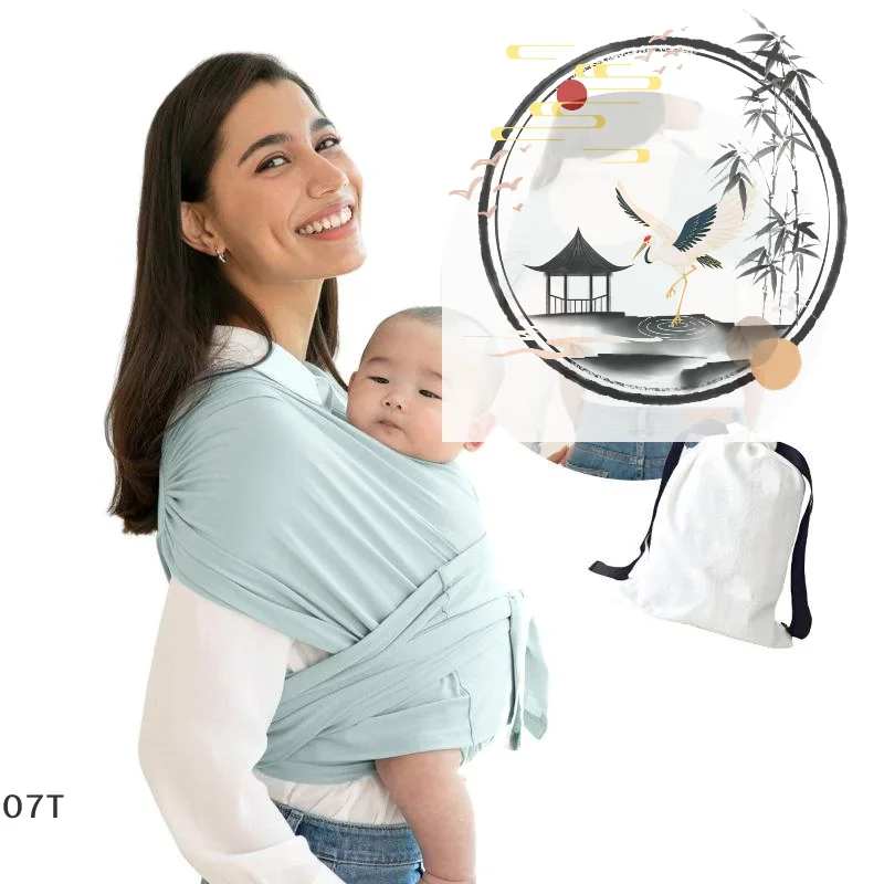 1 szt. Regulowany, elastyczny pas do noszenia niemowląt, przenośny, oddychający otulacz dla dziecka, wielofunkcyjne akcesoria podróżne