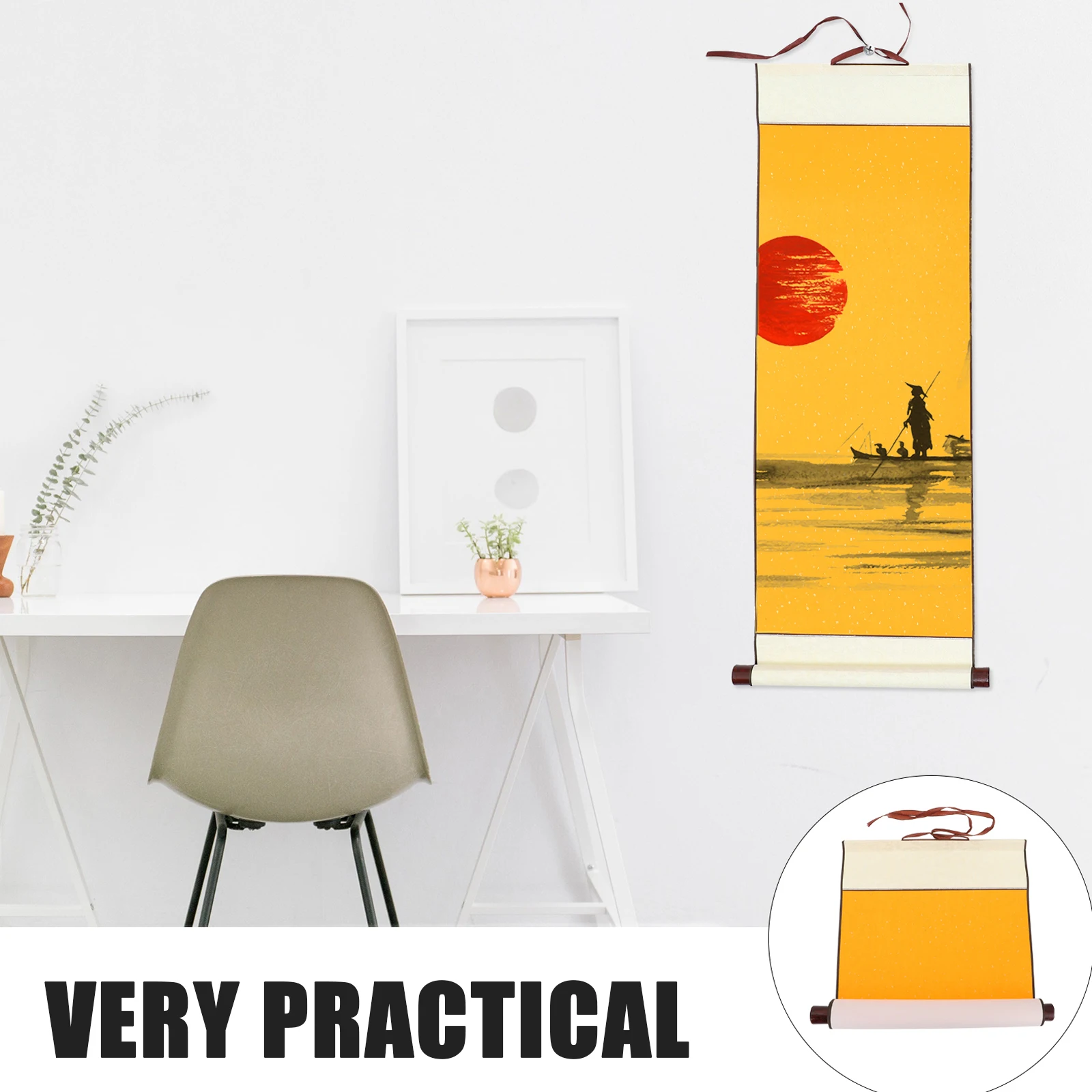 ورق الخط الصيني التمرير الفارغ ممارسة الخط صورة للرسم الأبيض خمر الكتابة مخطوطات معلقة شوان الفن