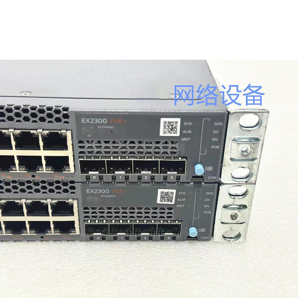 

1pcs For Juniper EX2300-24P 24-port Gigabit POE Power Supply 4-port 10G SFP+ 10Gigabit Switch