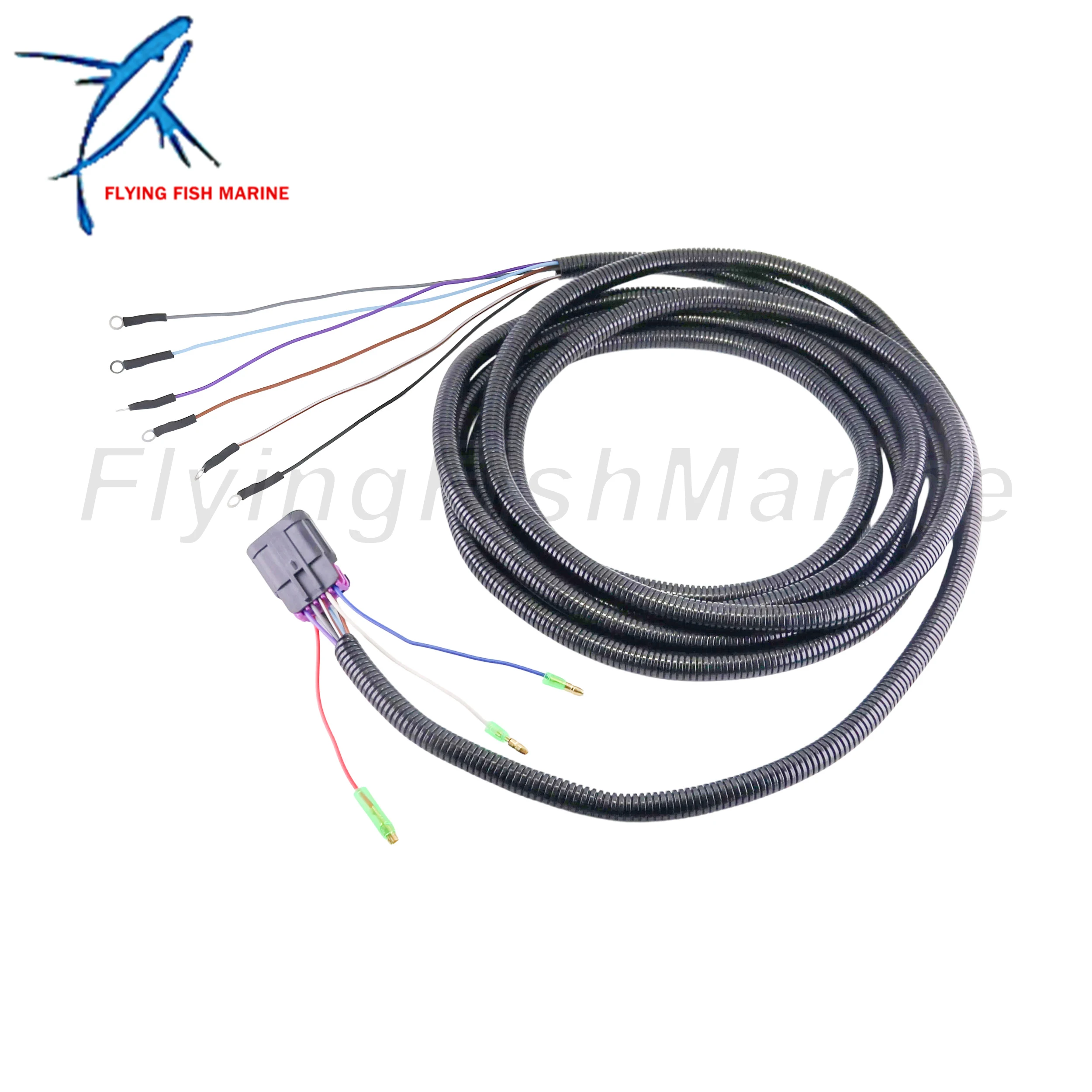 Outboard Engine 84-892990T15 Instrument Line Harness Gauges Admiral Series Aqua Casing for Mercury Mercruiser, 15ft /4.6m