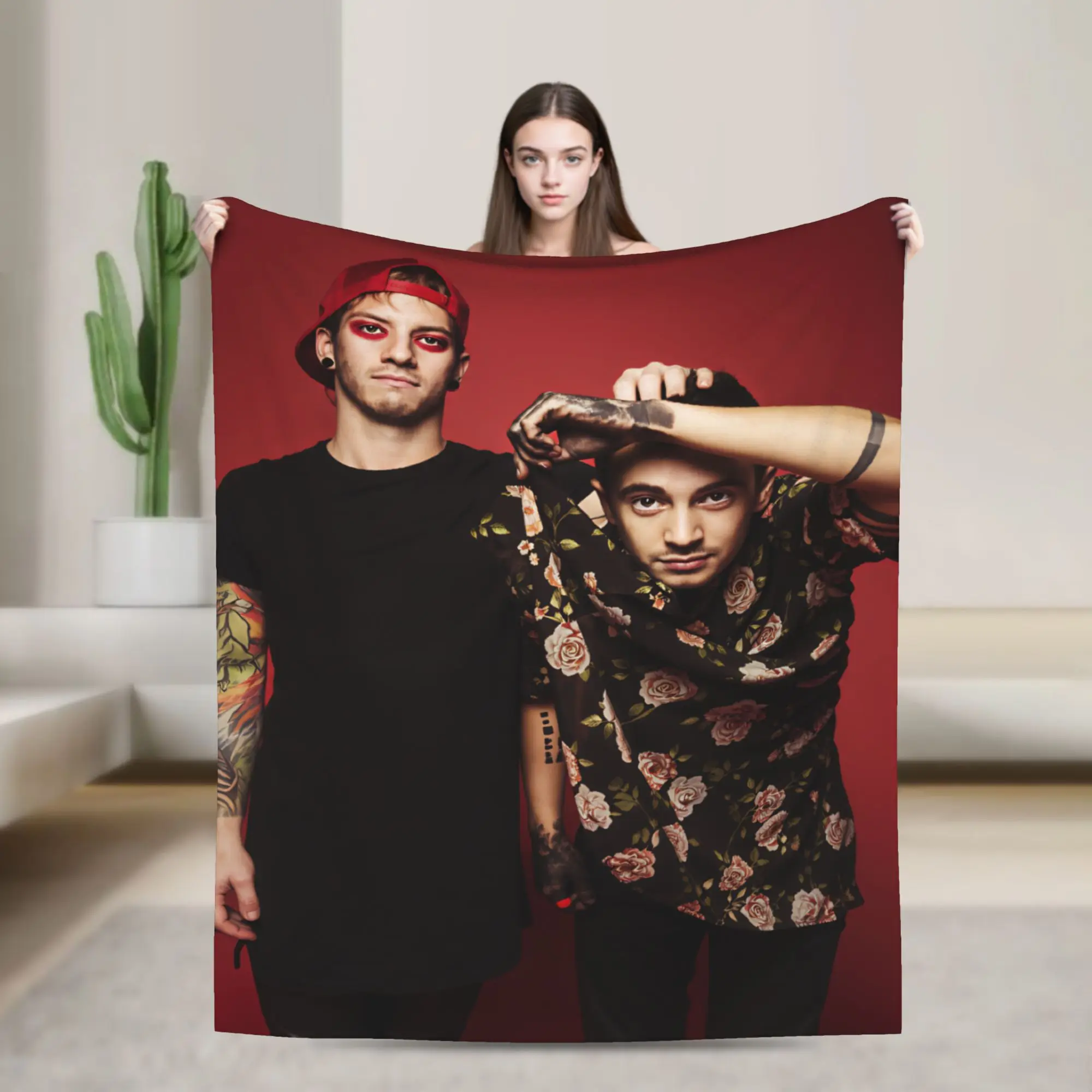 T-TwentyS-YOne-P-Pilots Blanket Quality Super Warm  Throw Blanket Winter Camping Couch Chair Fluffy Bedspread