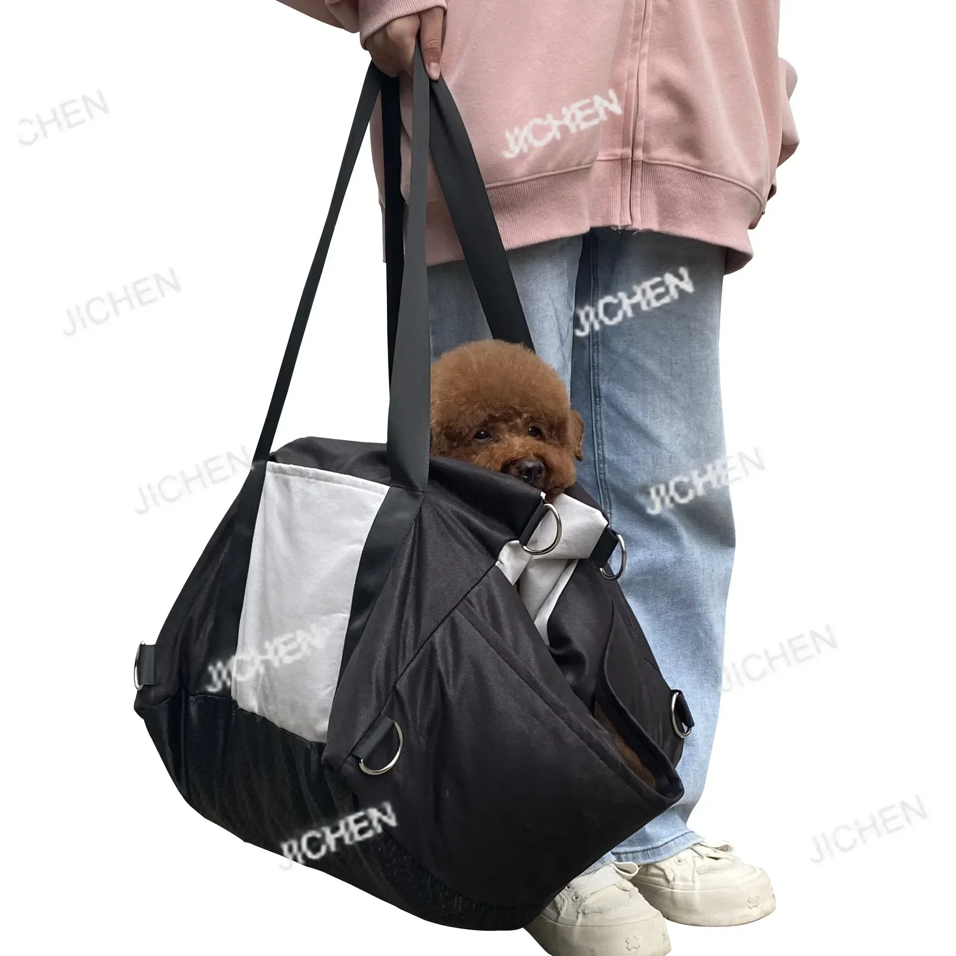 

jcJHC Car Portable Dual-purpose Car Nest, Co-driver, Rear Seat, Pet Nest, Cat Bag, Kennel Delivery