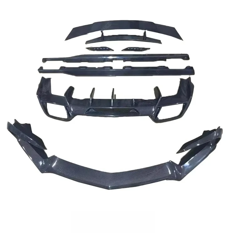 Carbon Fiber  RZ Style Car Body Kit for Mercedes-AMG GT Front Lip Diffuser Spoiler Car Accessories Kits