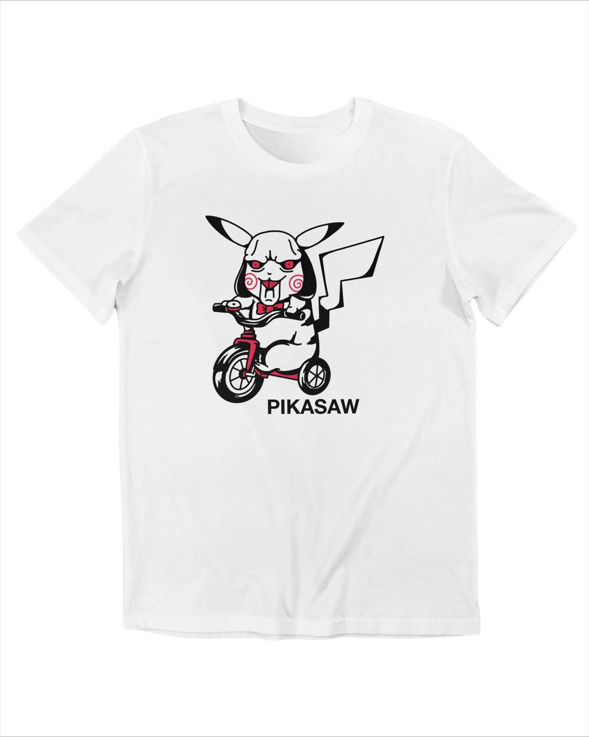 

Mashup Saw Et Graphic Printing Summer Luxury Brand Cotton Men's and Women's T-Shirts Short Sleeves Street Fashion Trend