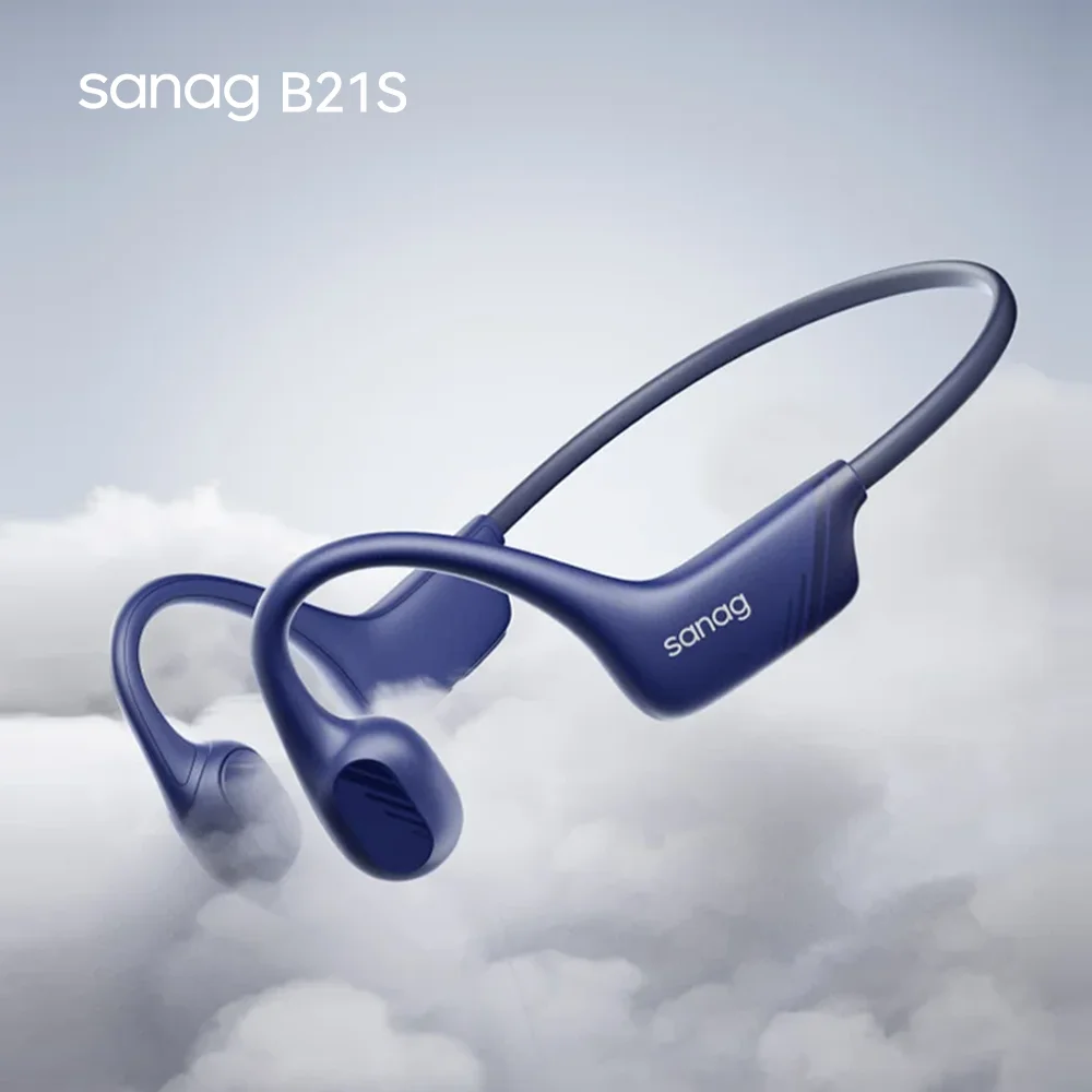 Sanag B21S True Beengeleiding Audífonos Bluetooth Oortelefoon Flash-verkoop HiFi Geluid Hoofdtelefoon Keuze Oordopjes Draadloze Headset