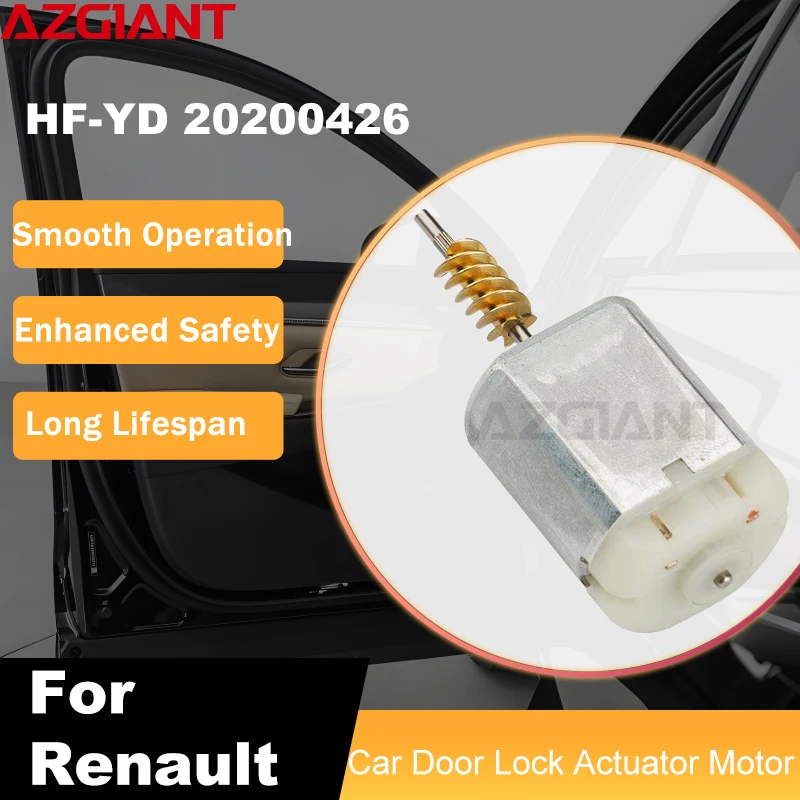 

AZGIANT Car Door Lock Actuator Motor For 2007-2015 Renault Laguna III MK3/2009-2014 Renault Megane MK3 number HF-YD 20200426