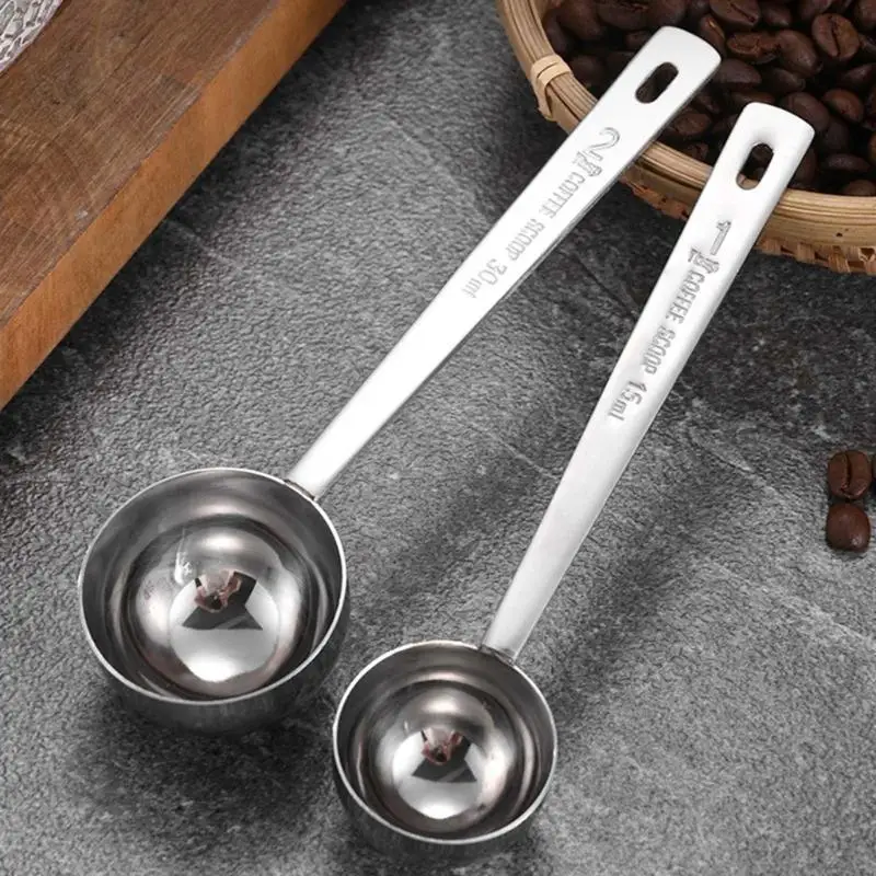 Cuchara medidora práctica 77JA, cuchara medidora moderna, utensilios medidores café elegantes para precisión en cocina