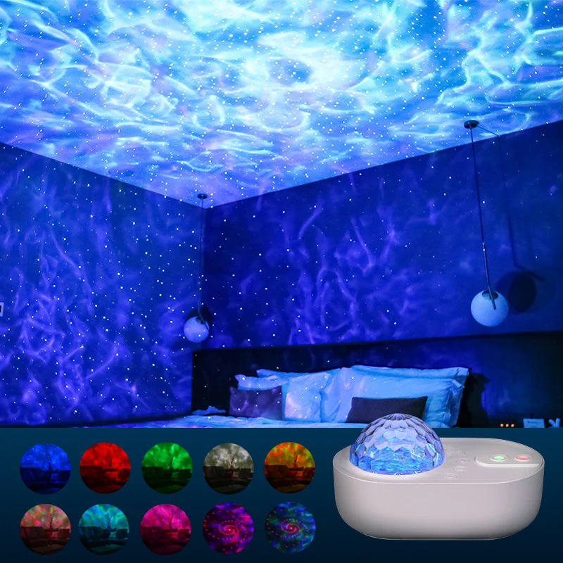 

Star Night Light LED Spaceship Shape Star Light Ambiance Projector for bedroom Game Rooms Home