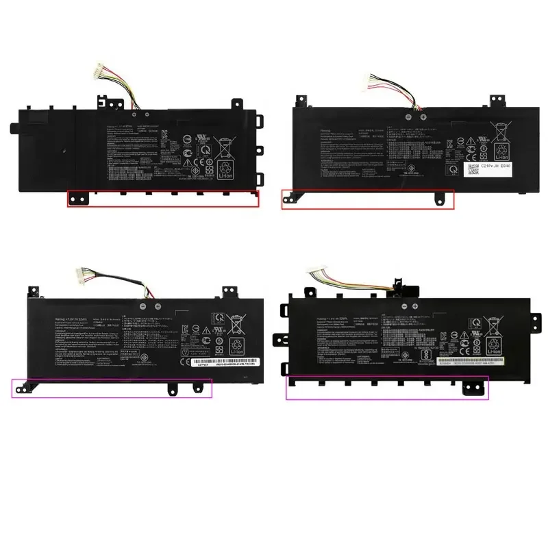 C21N1818 Laptop Battery C21N1818 FOR ASUS VIVOBOOK 15 X512DA X512DK X512F X512FA X412F F515JA Series C21N1818