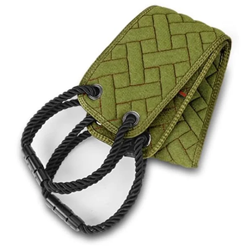 

CQMF-Скраб для тела, отшелушивающий аппарат для ванны, 38-дюймовый двусторонний скребок для спины с улучшенными ручками, отшелушивающая мочалка