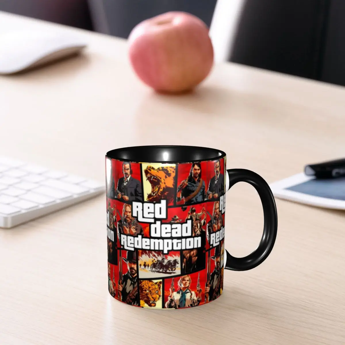 Red Dead Redemptions Game Lover Mug Novelty Tea Cup Gifts For Women Men