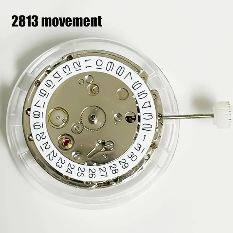 2813 Uhrwerk, Einzelkalender, automatisches mechanisches Uhrwerk, 3 Zeiger für 2813 Uhrwerk / DG2813 Uhrenreparaturteile