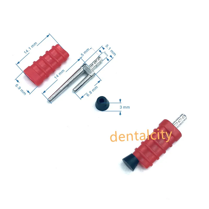 Dental Lab Use Master Twin Double II pins and Plastic Sleeves