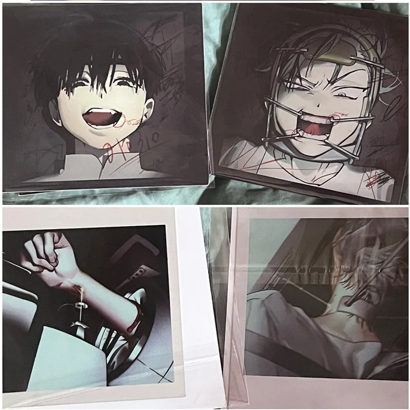 2Pcs/Pack Alien Stage TV Merch Fans Collection Character Ivan Till Square CD Card Instant Imaging Cards Valentine's Day Gift