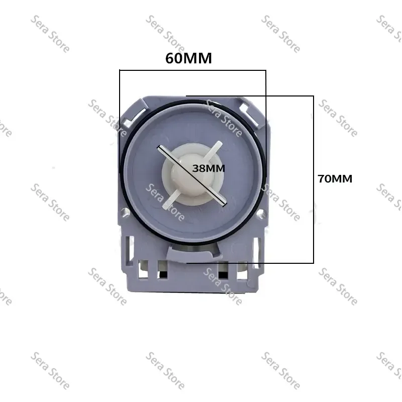 Washing Machine Buckle Type Drainage Pump Motor B30-6A Snap on Drainage Pump