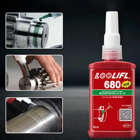 Loctite High Strength Anaerobic Glue Retaining Compound 603 620 638 648 609 Cylindrical Bearing Adhesive for Industrial Use