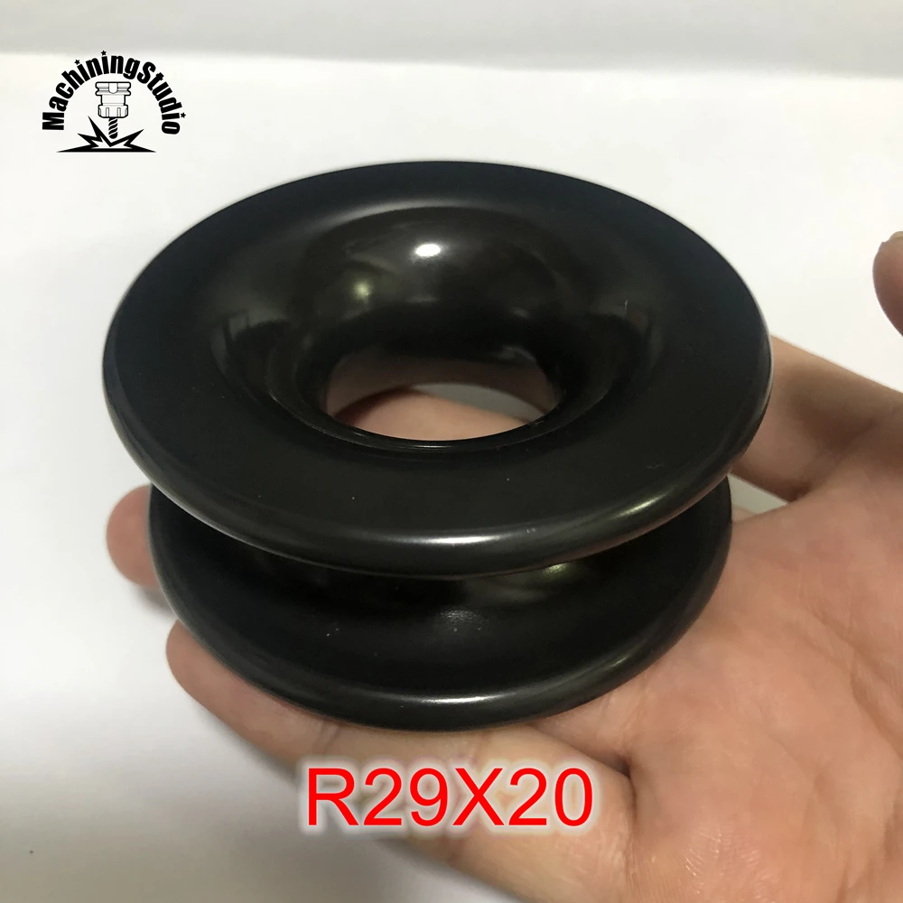 R29x20mm Sailing Low Friction Rings sailboat Antal Quality Hard Anodize With PTFE Coating SWL 6400kg