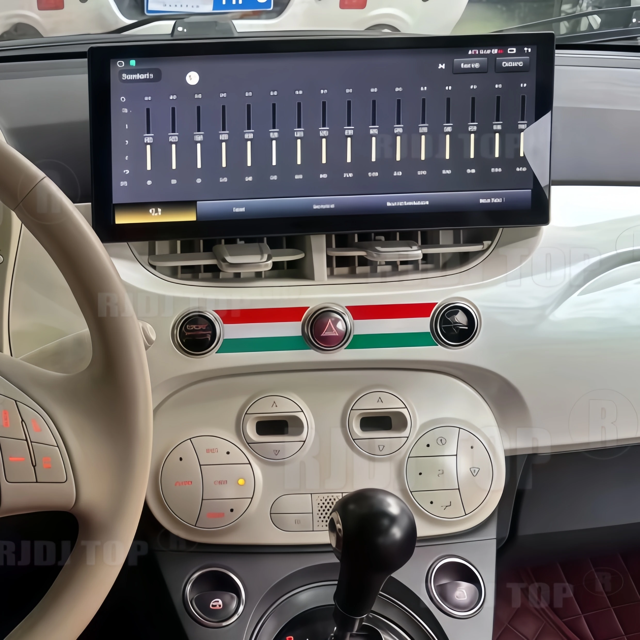 Android 15 CarPlay Radio for Fiat 500 2007-2024