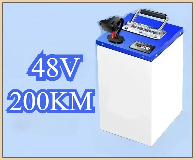 Ultra-large capacity 200 kilometers 60v72V electric vehicle lithium battery electric motorcycle tricycle lithium battery