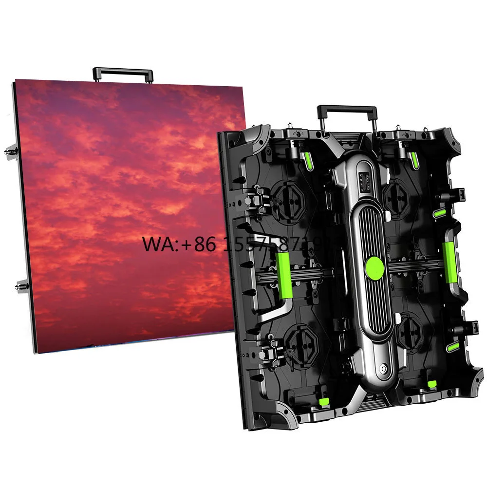 Customizable Advertising Rental Full Color Outdoor Led Display High Resolution Led Church Screen Backstage Backdrop Rental Displ