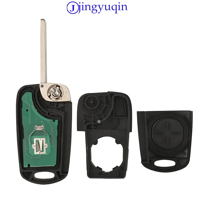 Jingyuqin リモート新車キーシェル制御ヒュンダイ ix20 ix30 アゼラ 95430-1K000 95430-1K001 433Mhz ASK ID60Chip
