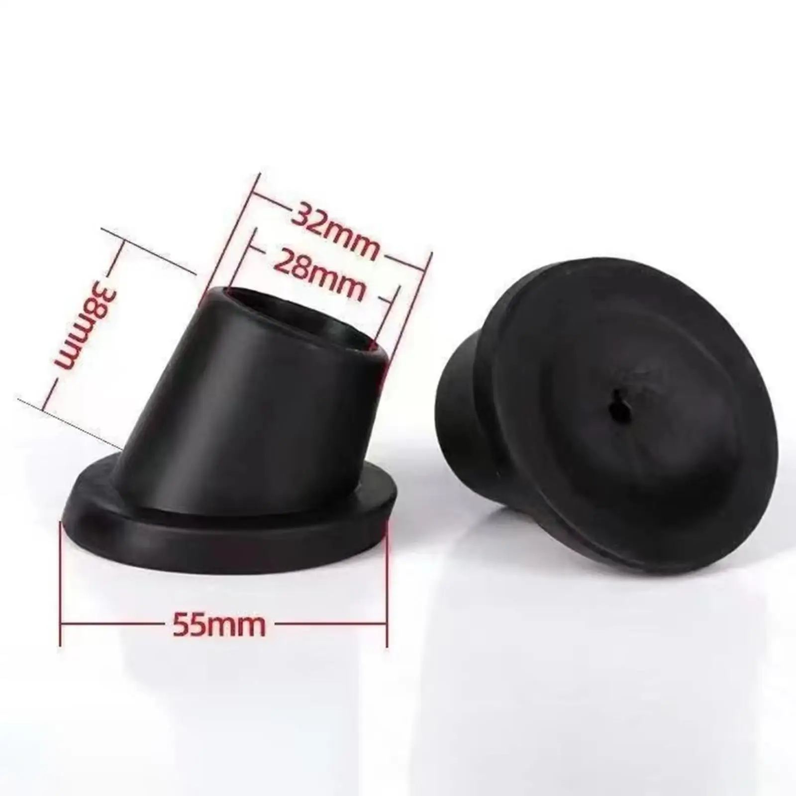 4Pcs Replacement Feet for Shower Chair Bath Seat Premium Accessories Convenient Non Slip Rubber Feet Pads Chair Leg Caps image 6