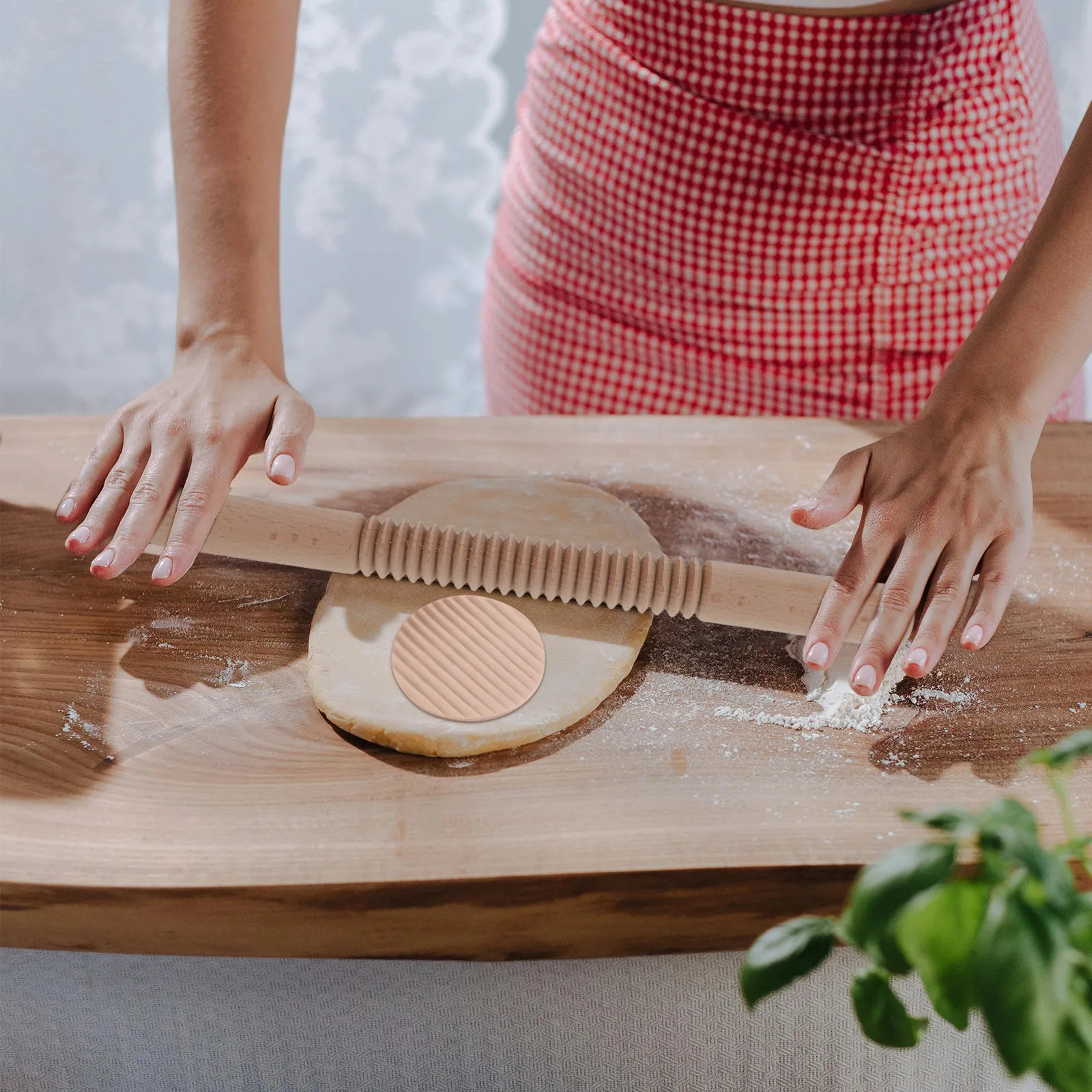 Wooden Rolling Pin for Baking Cookies Pies Pasta Pizza Dumplings Roti Tortillas Ravioli – Smooth Finish