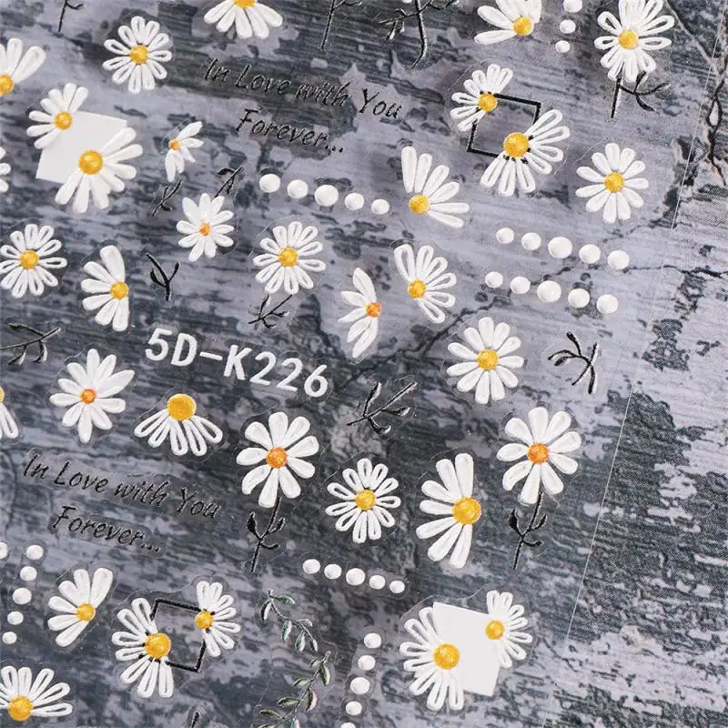 ملصق أظافر رقيق ومدمج ، تصميم Smd ، سهل التشغيل ، مقاوم للماء ومتين ، ملصقات فنية ، جديدة