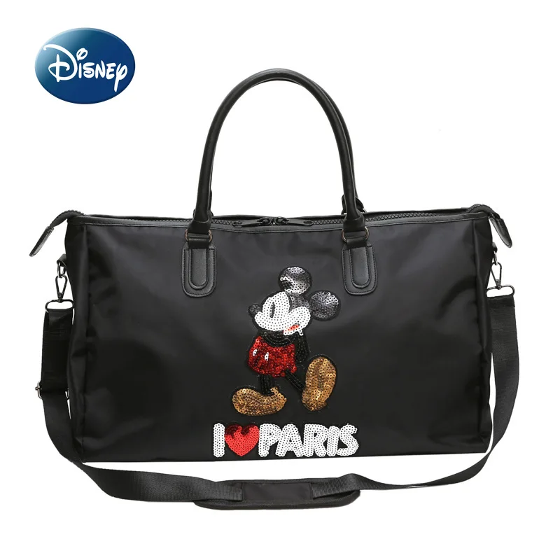 Disney Mickey's New Diaper Bag Handbag Cartoon Cute Baby Bag Multi Functional Large Capacity Fashion Baby Urine Bag High Quality