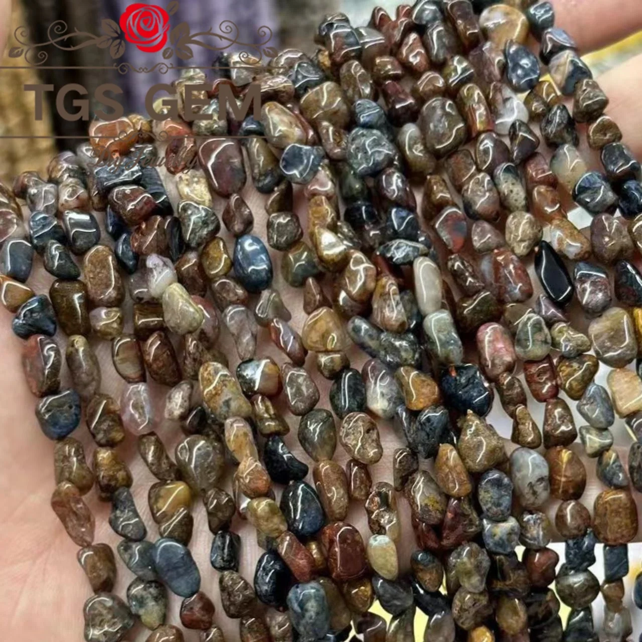 

Прямая продажа с фабрики, 6-8 мм, камень Питера, маленькие нестандартные фрагменты драгоценных камней, ювелирные бусины, аксессуары для браслетов «сделай сам»