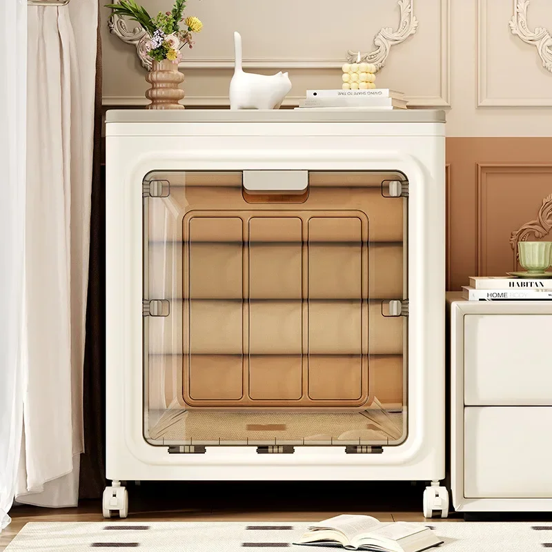 

New model Clothes storage cabinet Household foldable bedroom clothing quilt storage box Large capacity flip to organize lockers