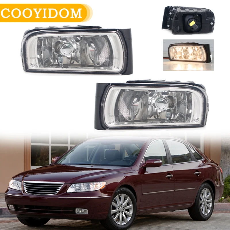 For Hyundai Azera Grandeur 2006 2007 2008 2009 Front Bumper Fog Light Fog Lamp Assembly Headlight 92201-3L100 92202-3L100