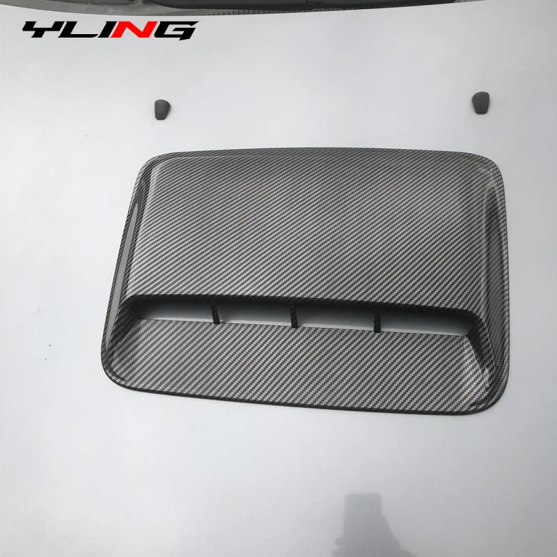 Auto Tuning Car Hood Scoop Decorative Cover For Jeep Wrangler Honda Jazz Tacoma Land Cruiser 200 LC300 Niva 4x4 Accessories