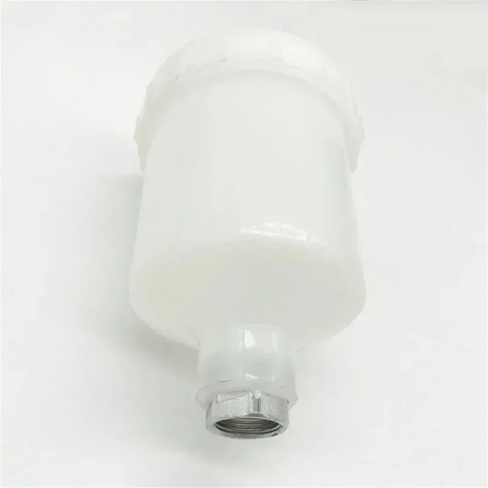 

125ml Universal White Plastic Paint Pot For H2000 R-100 HVLP Manual Mini Spray Paint Pneumatic Tool Inner 14mm 92 X 63mm