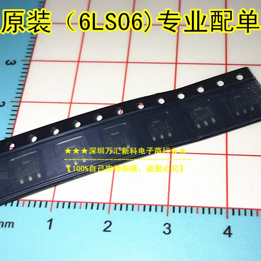 Pantalla de seda pequeña de tres polos, 10 piezas, original, 6LS06 SOT-89